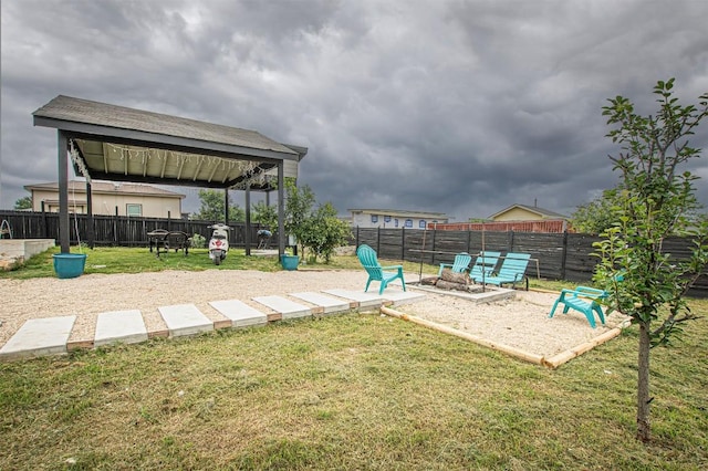 171 Milagros Dr, Cedar Creek, TX 78612 - view of yard