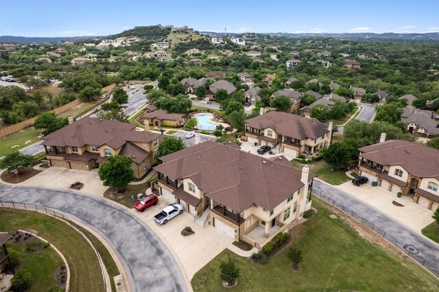 111 Antonio Way Unit 5A, Austin, TX 78734 - aerial perspective of suburban area