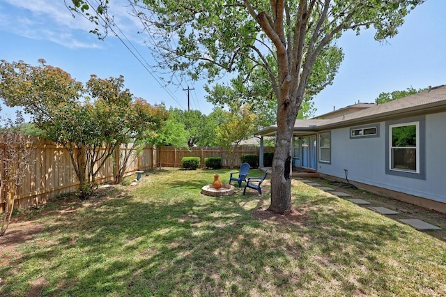 1713 Lloydminister Way, Cedar Park, TX 78613 - view of yard featuring a fire pit