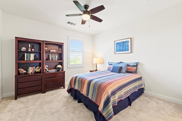 16216 Zagros Way, Austin, TX 78738 - bedroom featuring carpet flooring and ceiling fan