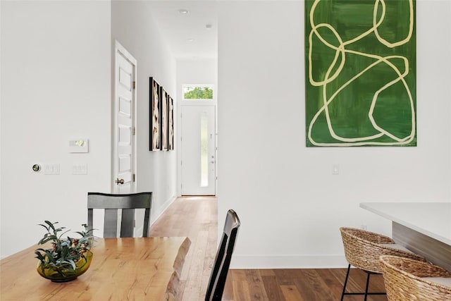 5368 Agatha Cir, Austin, TX 78724 - dining area featuring wood finished floors