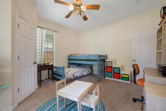 1503 Hart St, Georgetown, TX 78626 - bedroom featuring carpet flooring and ceiling fan