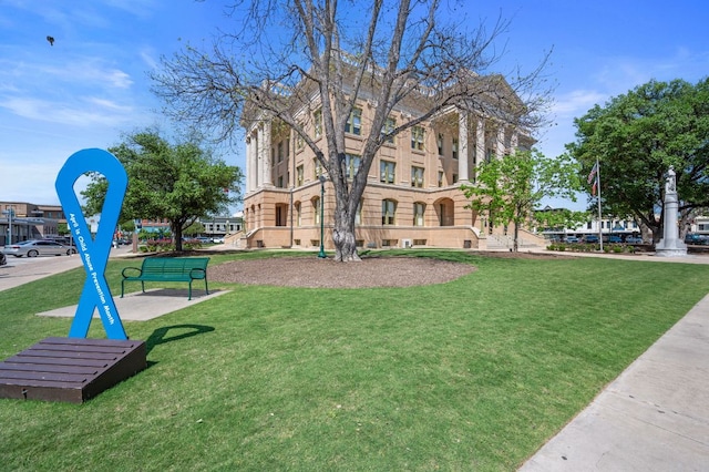 1503 Hart St, Georgetown, TX 78626 - view of home's community with a yard