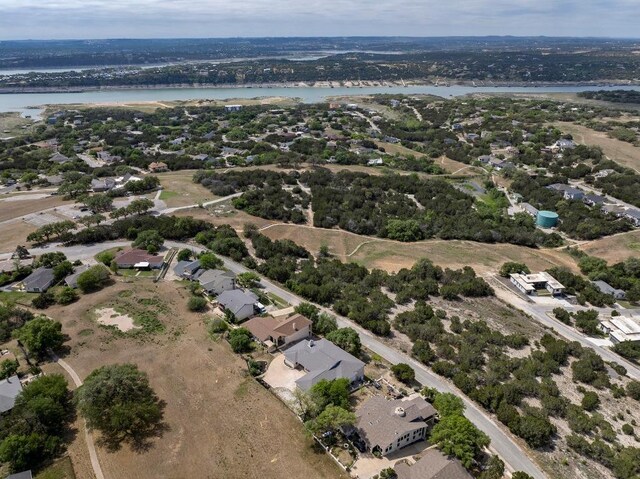 3225 Eisenhower Ave, Lago Vista, TX 78645 - aerial view of residential area with a nearby body of water