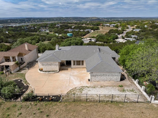 3225 Eisenhower Ave, Lago Vista, TX 78645 - aerial view of property and surrounding area