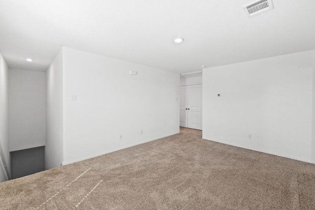 141 Mica Trl, Maxwell, TX 78656 - carpeted spare room with recessed lighting and baseboards