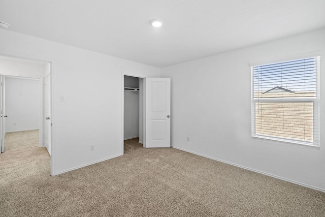 141 Mica Trl, Maxwell, TX 78656 - unfurnished bedroom with carpet floors, baseboards, and a closet