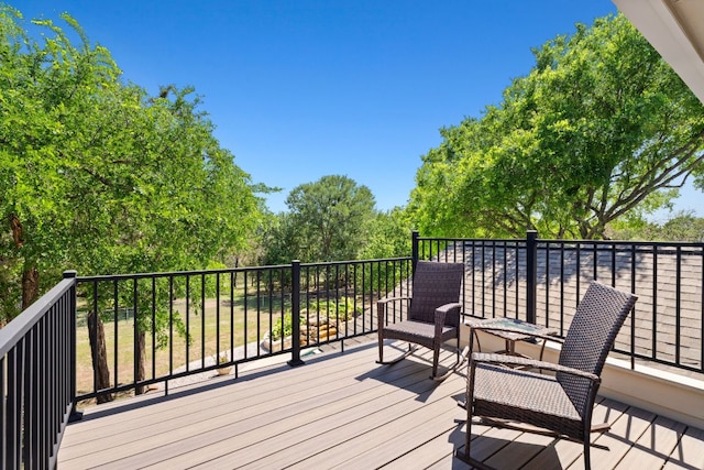 2409 Mormon Mill Rd, Marble Falls, TX 78654 - view of deck