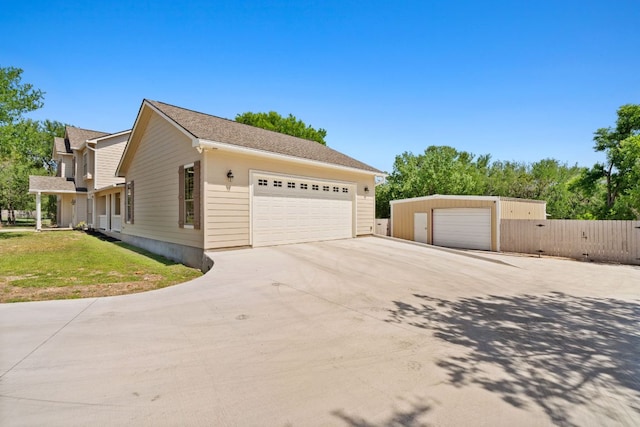 2409 Mormon Mill Rd, Marble Falls, TX 78654 - view of side of home featuring a yard and fence