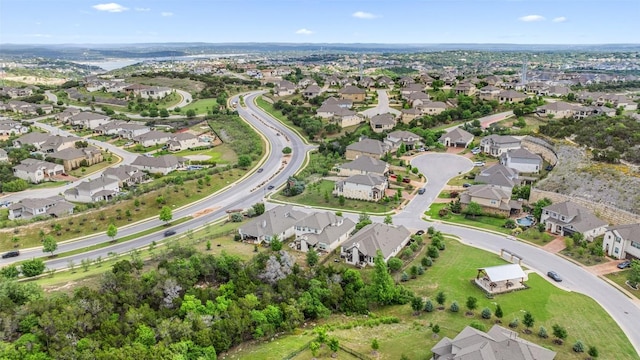 624 Anfield Cir, Austin, TX 78738 - aerial overview of property's location with nearby suburban area