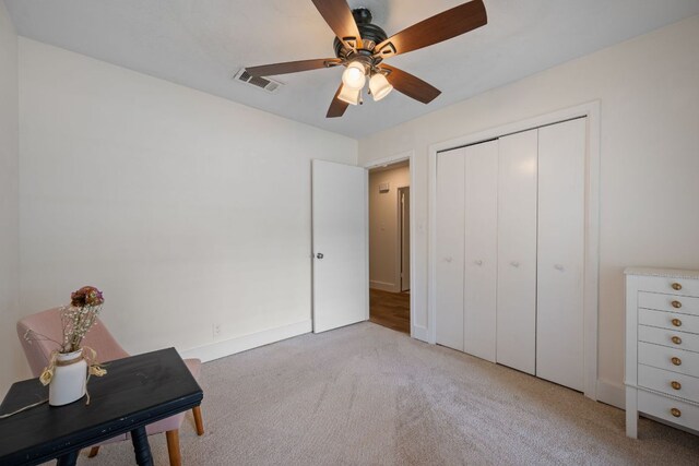 1314 Quailfield Cir, Austin, TX 78758 - unfurnished room with carpet flooring and a ceiling fan
