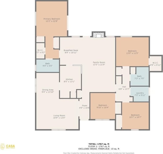 1314 Quailfield Cir, Austin, TX 78758 - view of property floor plan