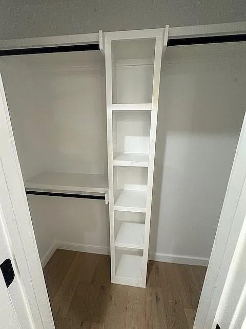 view of closet