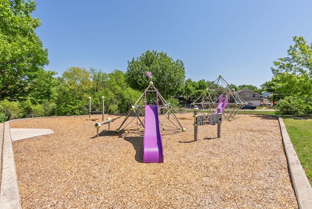 view of communal playground