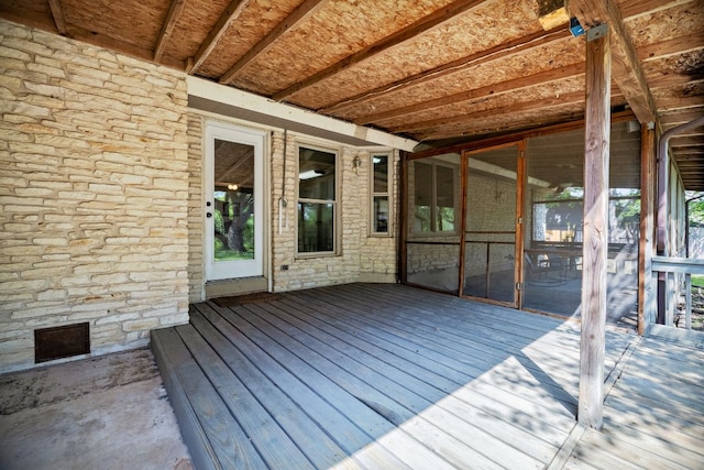 402 San Gabriel Blvd, Georgetown, TX 78628 - view of deck