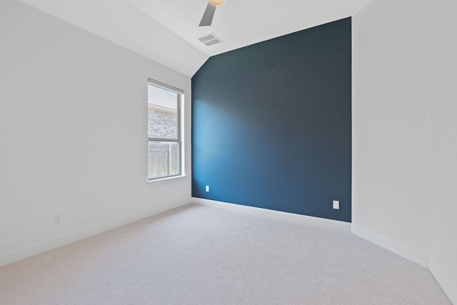 200 S Sage Holw, Dripping Springs, TX 78620 - carpeted empty room featuring a ceiling fan and lofted ceiling