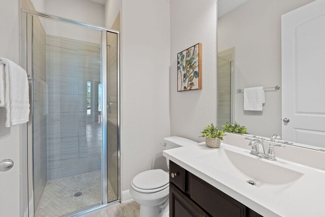 200 S Sage Holw, Dripping Springs, TX 78620 - bathroom featuring vanity and a stall shower