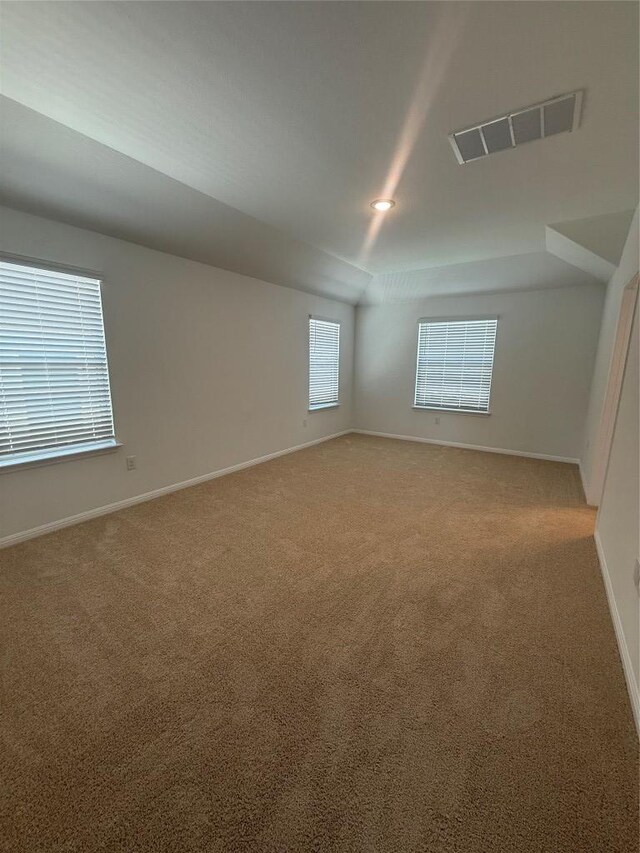 577 Backstays Loop, Kyle, TX 78640 - carpeted spare room with baseboards and recessed lighting