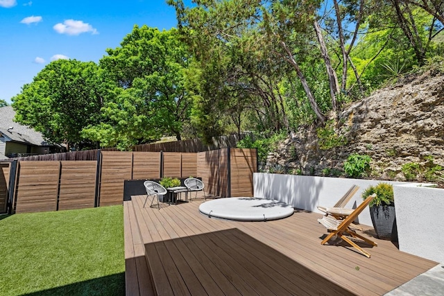 6103 Twin Ledge Dr, Austin, TX 78731 - view of deck