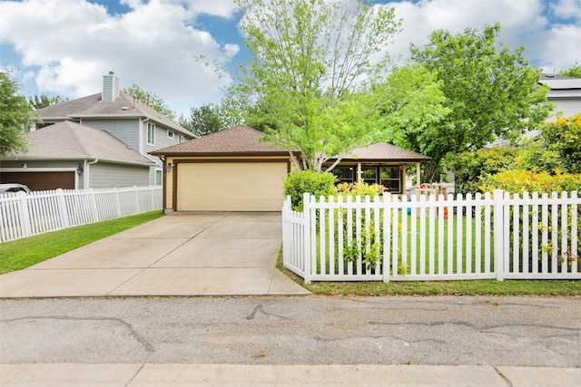 161 Caraway, Kyle, TX 78640 - view of front of house with a garage