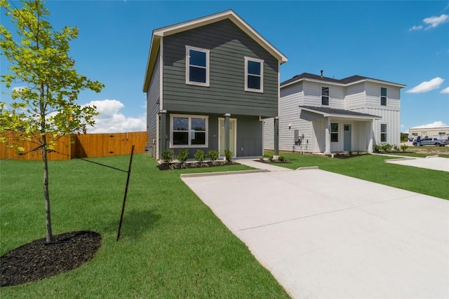 175 Safflower Dr, Uhland, TX 78640 - view of front of property with a patio area and board and batten siding