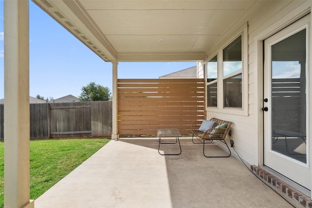 view of patio / terrace