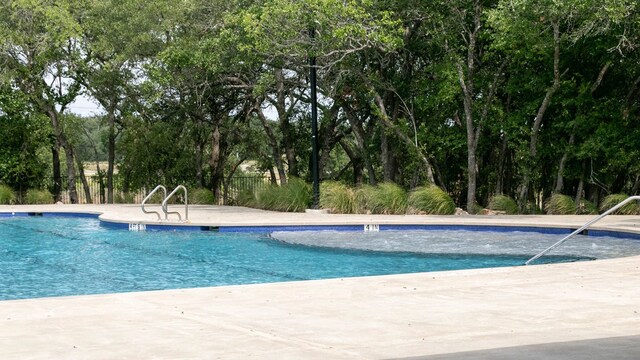 view of pool