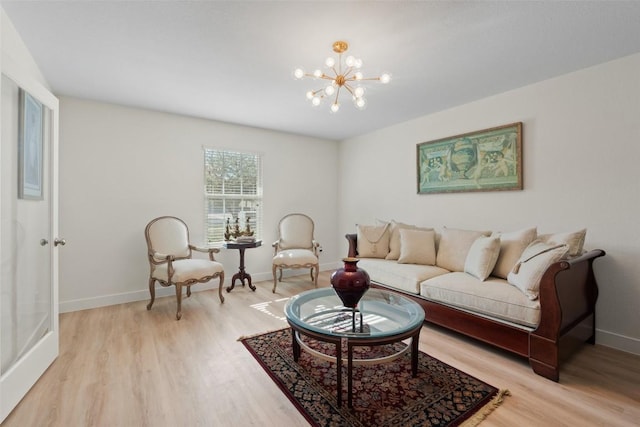 11604 Gaelic Dr, Austin, TX 78754 - living area featuring light wood-style flooring and a chandelier