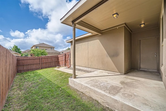 1432 Blake St, Leander, TX 78641 - view of yard with a patio area