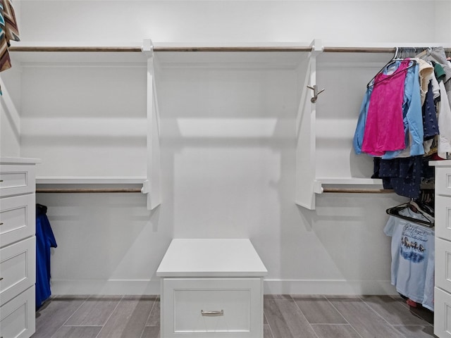 9806 Inca Ln, Austin, TX 78733 - spacious closet with wood finish floors