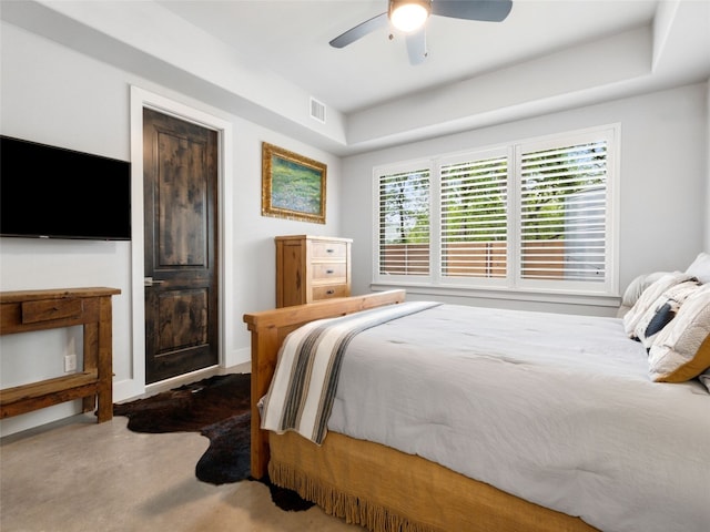 9806 Inca Ln, Austin, TX 78733 - bedroom featuring ceiling fan