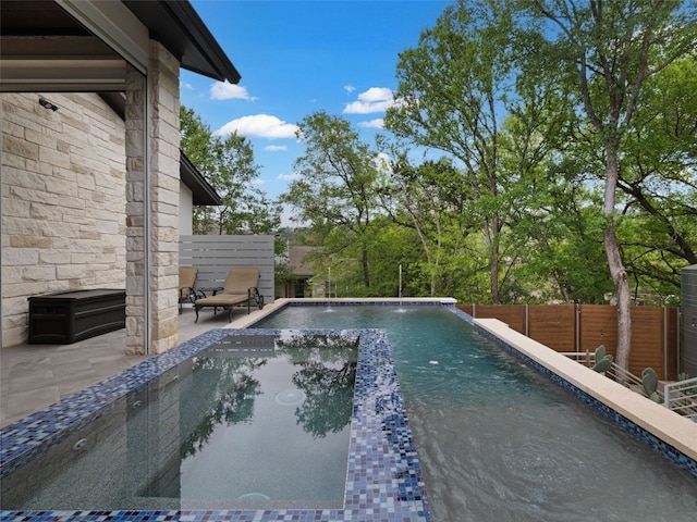9806 Inca Ln, Austin, TX 78733 - view of swimming pool featuring a patio