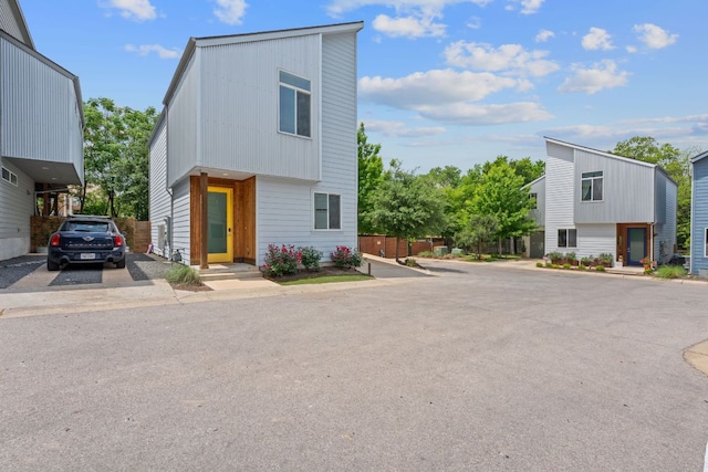 705 N Bluff Dr Unit 14, Austin, TX 78745 - contemporary home with board and batten siding