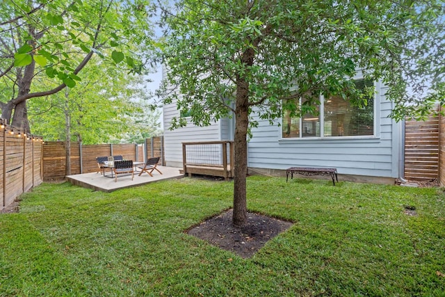 705 N Bluff Dr Unit 14, Austin, TX 78745 - fenced backyard with a patio