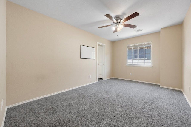 13321 Kirkglen Dr, Austin, TX 78727 - carpeted spare room with ceiling fan and baseboards