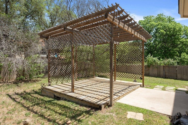 13321 Kirkglen Dr, Austin, TX 78727 - view of patio featuring a pergola