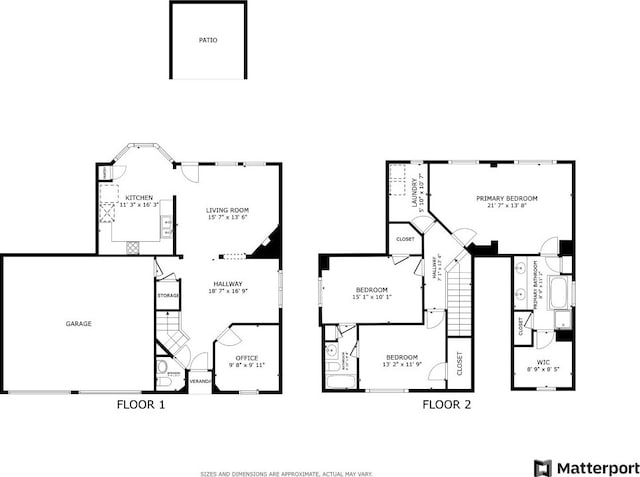 13321 Kirkglen Dr, Austin, TX 78727 - home floor plan