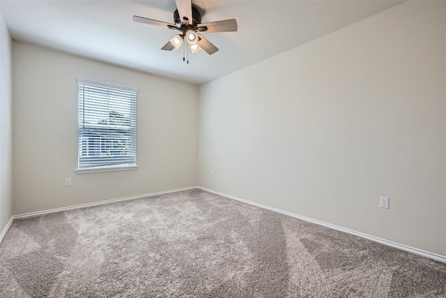 10504 Abana Way, Austin, TX 78748 - spare room featuring carpet flooring and a ceiling fan