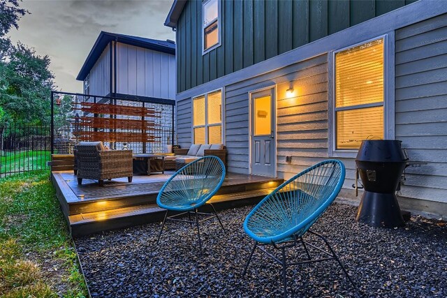 10504 Abana Way, Austin, TX 78748 - view of wooden terrace