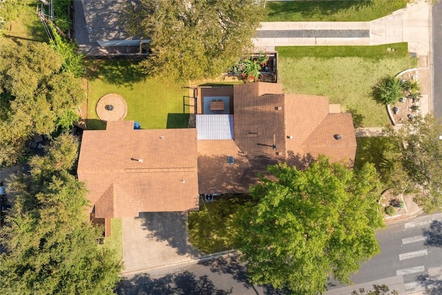 drone / aerial view