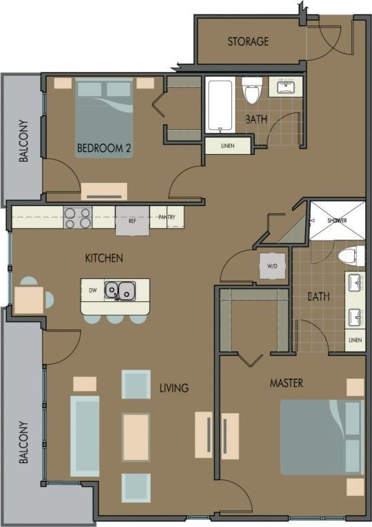 1320 Robert Browning St Unit 409, Austin, TX 78723 - property floor plan