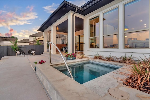 2616 War Wagon Way, Leander, TX 78641 - view of pool featuring a patio area