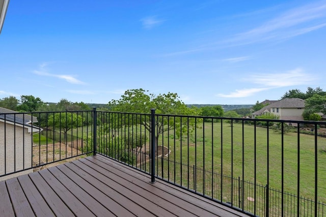 10012 Scull Creek Dr, Austin, TX 78730 - deck with a lawn