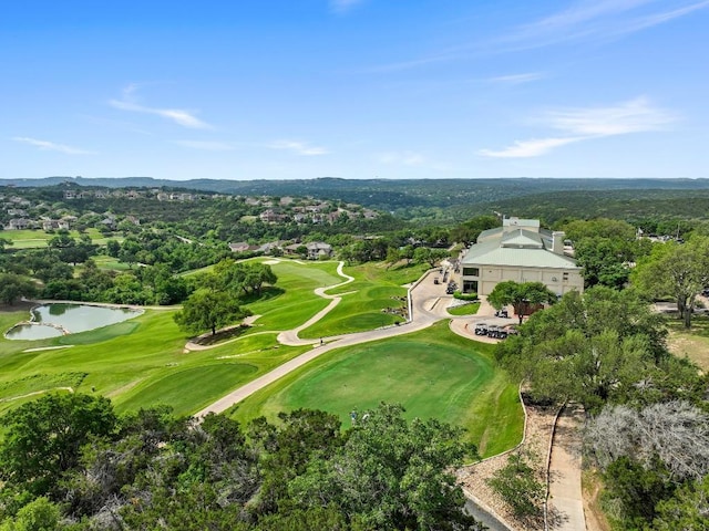 10012 Scull Creek Dr, Austin, TX 78730 - bird's eye view of a nearby body of water and a golf course