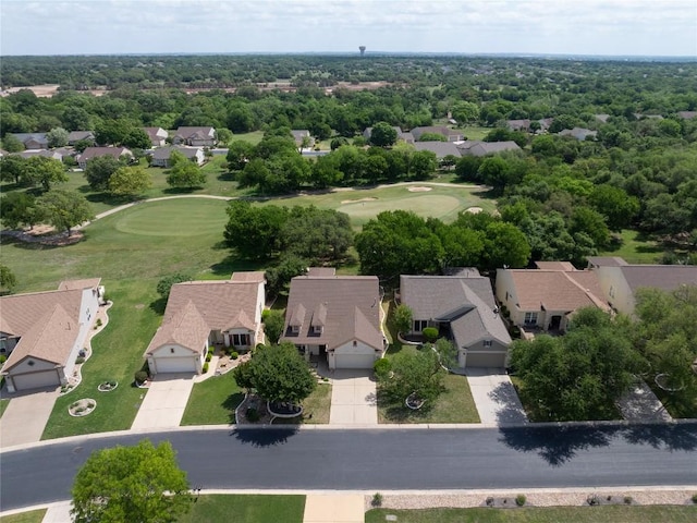 504 Deer Meadow Cir, Georgetown, TX 78633 - aerial view of residential area featuring a local golf course