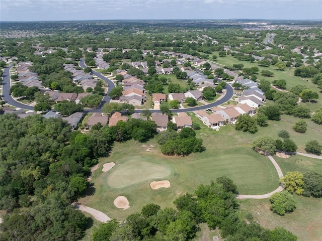 504 Deer Meadow Cir, Georgetown, TX 78633 - view of property location featuring a golf course and nearby suburban area