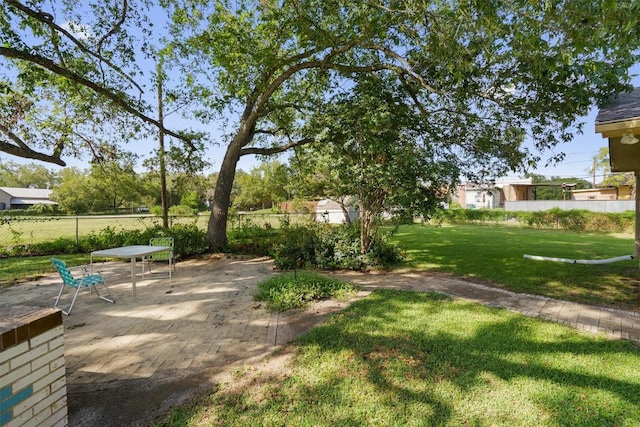 168 Bastrop St, Mcdade, TX 78650 - view of yard featuring fence and a patio