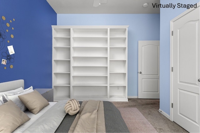 217 Monahans Dr, Georgetown, TX 78628 - carpeted bedroom featuring baseboards