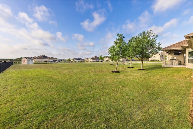 2560 Square Nail Cv, Leander, TX 78641 - view of yard with a patio area and a residential view