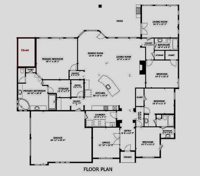 2560 Square Nail Cv, Leander, TX 78641 - view of property floor plan